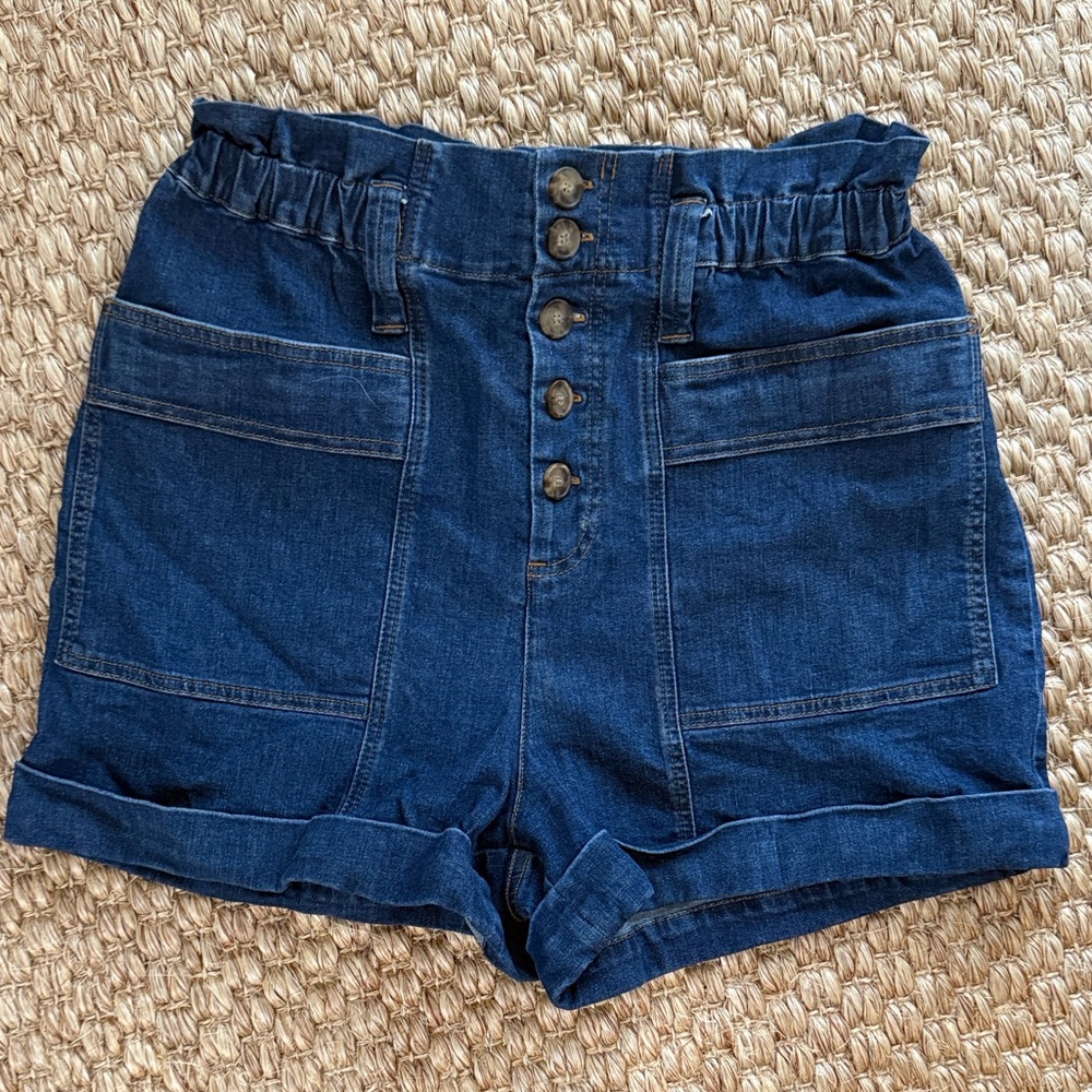 Sezane Denim Women's Shorts